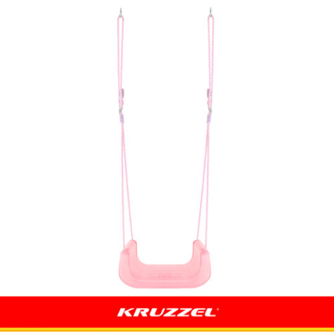 Dětská plastová houpačka 3v1 pastelová Kruzzel 27356 ~ 2