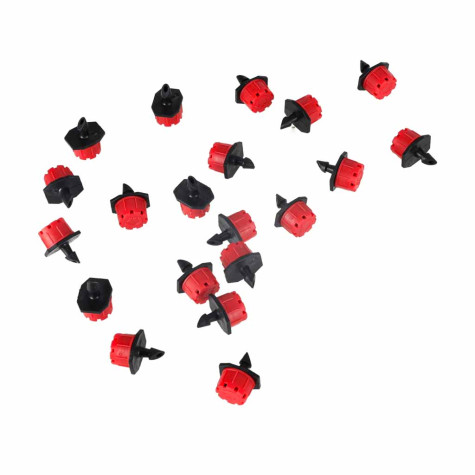 Zahradní zavlažovací systém s vodní clonou a mlhou 25m LUARO ~ 11