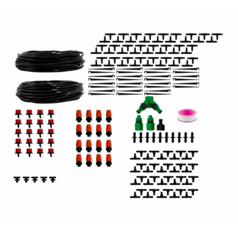 Zahradní zavlažovací systém s vodní clonou a mlhou 25m LUARO ~ 13