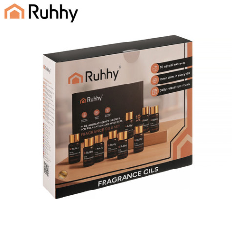 Vonný olej 10 ml sada 10 ks mix Ruhhy 27222 ~ 10