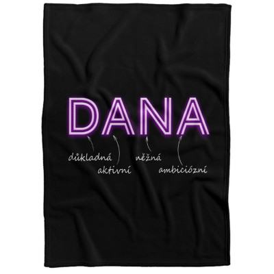 Deka 200 x 140 cm - NEON - Dana