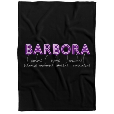 Deka 200 x 140 cm - NEON - Barbora