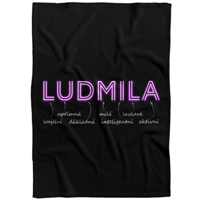 Deka 200 x 140 cm - NEON - Ludmila