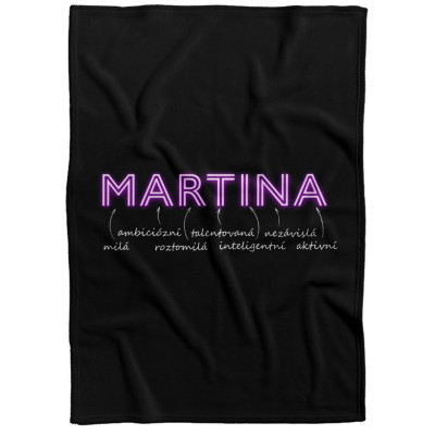 Deka 200 x 140 cm - NEON - Martina