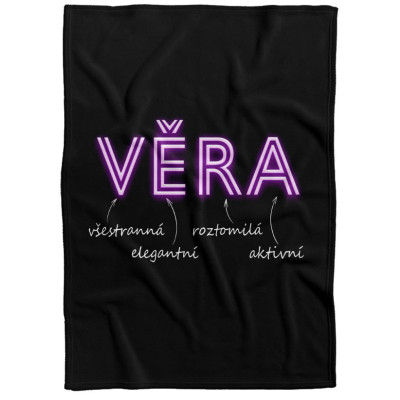 Deka 200 x 140 cm - NEON - Věra