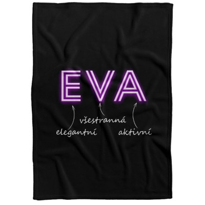 Deka 200 x 140 cm - NEON - Eva