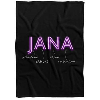 Deka 200 x 140 cm - NEON - Jana