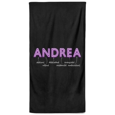 Osuška 140 x 70 cm - NEON - Andrea ~ 1