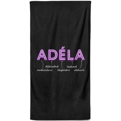 Osuška 140 x 70 cm - NEON - Adéla ~ 1