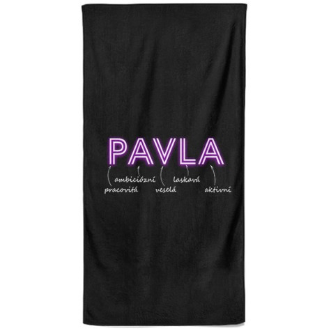 Osuška 140 x 70 cm - NEON - Pavla ~ 1