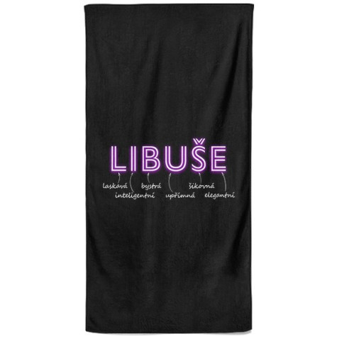 Osuška 140 x 70 cm - NEON - Libuše ~ 1