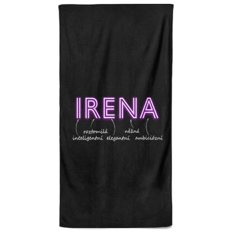 Osuška 140 x 70 cm - NEON - Irena ~ 1