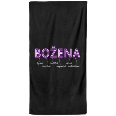 Osuška 140 x 70 cm - NEON - Božena