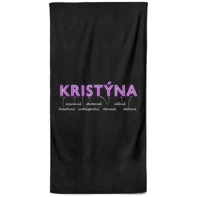 Osuška 140 x 70 cm - NEON - Kristýna