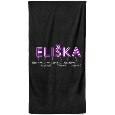 Osuška 140 x 70 cm - NEON - Eliška