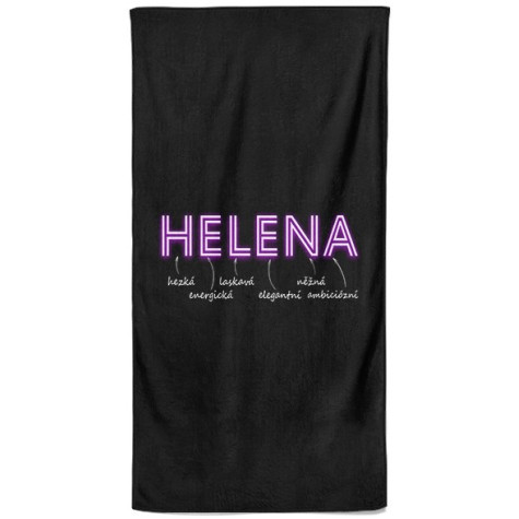 Osuška 140 x 70 cm - NEON - Helena ~ 1