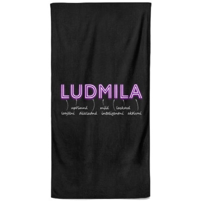 Osuška 140 x 70 cm - NEON - Ludmila