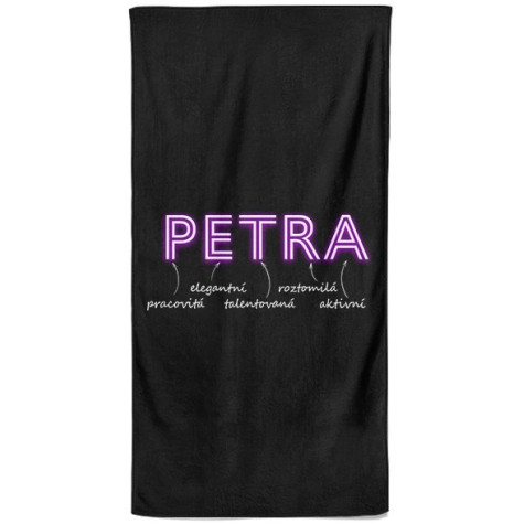 Osuška 140 x 70 cm - NEON - Petra ~ 1