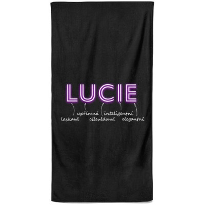 Osuška 140 x 70 cm - NEON - Lucie