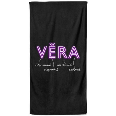Osuška 140 x 70 cm - NEON - Věra