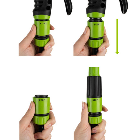 Zahradní hadice 25m s automatickým navijákem Gardlov 25509 ~ 9