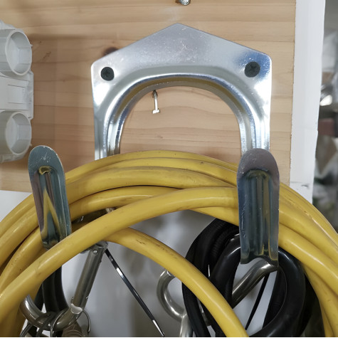 Věšák na nářadí kovový 20 ks Bigstren 22486 ~ 2