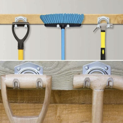 Věšák na nářadí kovový 20 ks Bigstren 22486 ~ 6