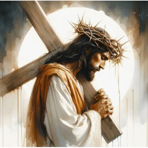 Norimpex Diamantový obrázek malování 30x40cm - Ježíšova křížová cesta ~ 2