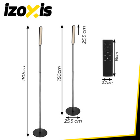 LED stojací lampa 180 cm Izoxis 26885 ~ 8