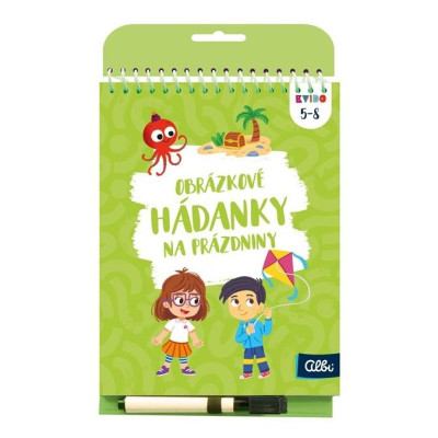 Albi Kvído - Obrázkové hádanky: Na prázdniny