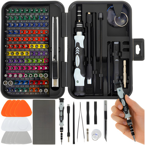 Sada nářadí na opravu elektroniky 133 ks Bigstren 25804 ~ 1