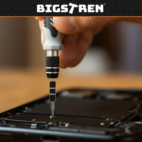 Sada nářadí na opravu elektroniky 133 ks Bigstren 25804 ~ 4