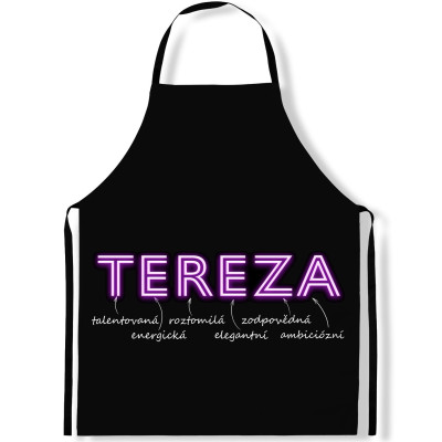 Zástěra kuchyňská NEON - Tereza