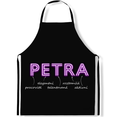 Zástěra kuchyňská NEON - Petra