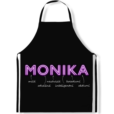 Zástěra kuchyňská NEON - Monika