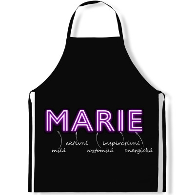 Zástěra kuchyňská NEON - Marie