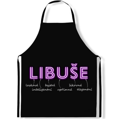 Zástěra kuchyňská NEON - Libuše