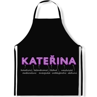 Zástěra kuchyňská NEON - Kateřina