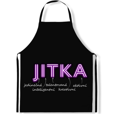 Zástěra kuchyňská NEON - Jitka