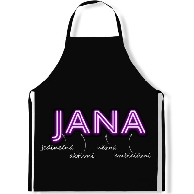 Zástěra kuchyňská NEON - Jana