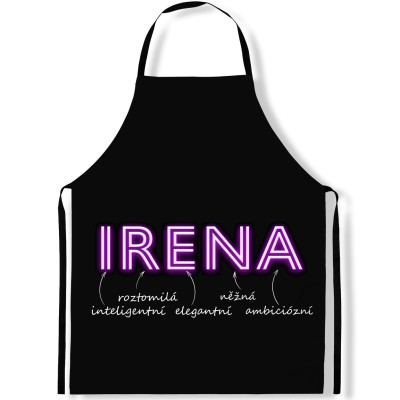 Zástěra kuchyňská NEON - Irena