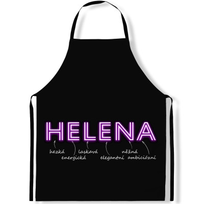 Zástěra kuchyňská NEON - Helena
