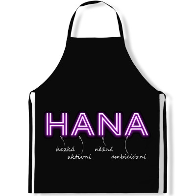 Zástěra kuchyňská NEON - Hana