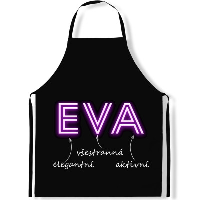 Zástěra kuchyňská NEON - Eva