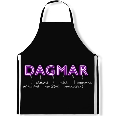 Zástěra kuchyňská NEON - Dagmar