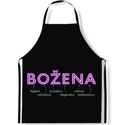 Zástěra kuchyňská NEON - Božena
