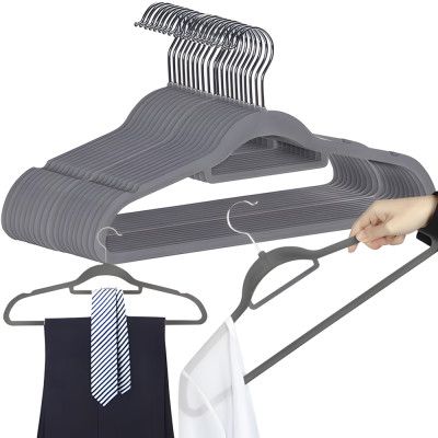 Ramínko se sametovým potahem 20 ks šedá Ruhhy 22535