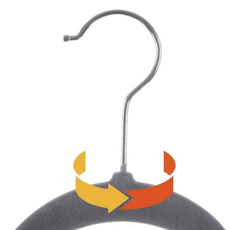 Ramínko se sametovým potahem 20 ks šedá Ruhhy 22535 ~ 4