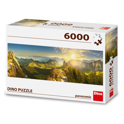 Dino Puzzle Švýcarský podzim 6000 dílků