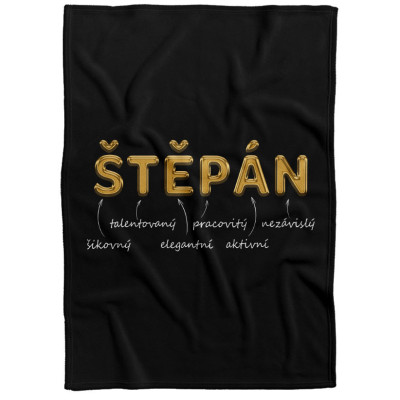 Deka 200 x 140 cm - GOLD - Štěpán